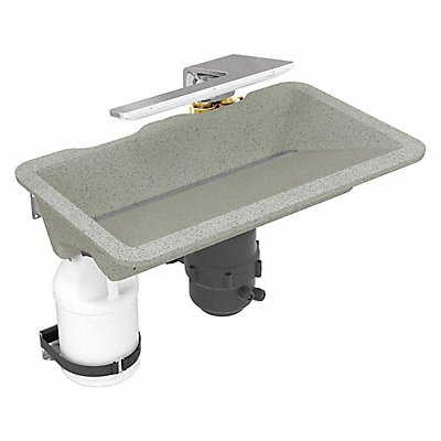 BRADLEY WB2WBER10054 Undermount Kit 0.5 gpm 21-5/8 x 11-1/2