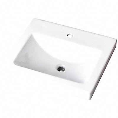 GERBER G0012892 Bathroom Sink 7-1/4 in Bowl Depth