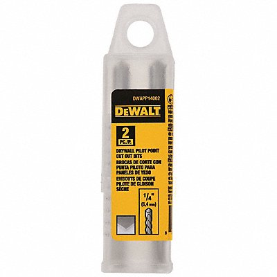 DEWALT DWAPP14002 Cut Out Bit 1/4 Drywall PK2