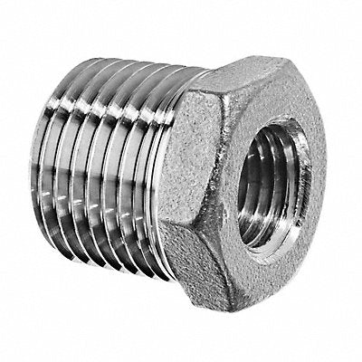 GRAINGER ZUSAPF9405 Hex Bushing Aluminum 1 1/4 x 3/4 in