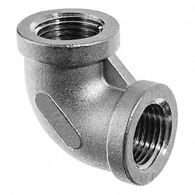 GRAINGER ZUSAPF7448 Elbow 316 SS 3/4 F BSPT Class 150