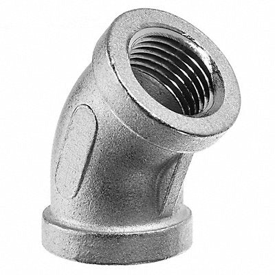 GRAINGER ZUSAPF8214 Elbow SS 45 Degrees