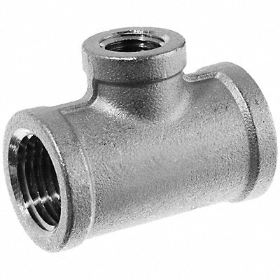 GRAINGER ZUSAPF9540 Branch Tee Aluminum 1 1/4 x 1 x 1 1/4 in