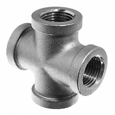 GRAINGER ZUSAPF9546 Cross Aluminum 1/8 Pipe Size Class 150