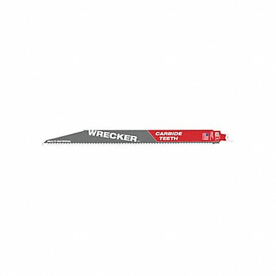 MILWAUKEE 48005243 Reciprocating Saw Blade Carbide Rigid