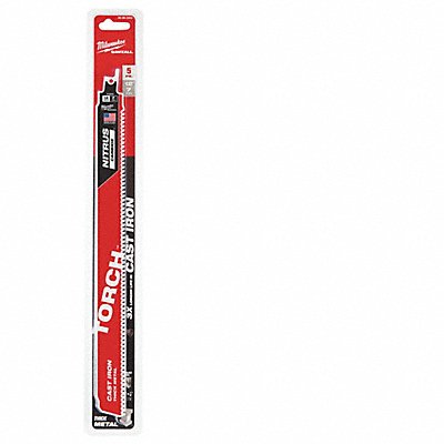 MILWAUKEE 48005563 Reciprocating Saw Blade Carbide PK5