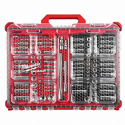 MILWAUKEE 48229486 Ratchet/Socket PACKOUT Set