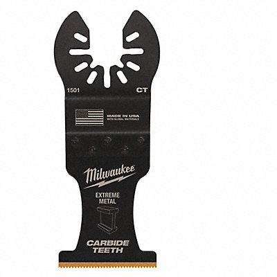 MILWAUKEE 49251501 Oscillating Tool Blade 1 3/8 W 1 1/2 L