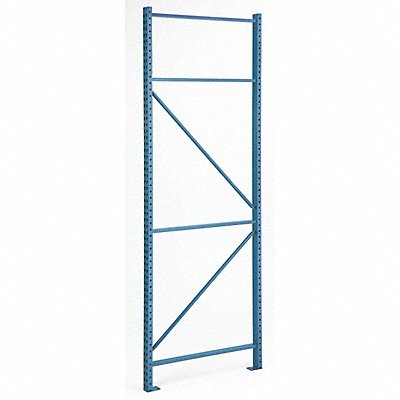 STEEL KING RTFBP042192F01PB Pallet Rack Upright Blue 16 Gauge