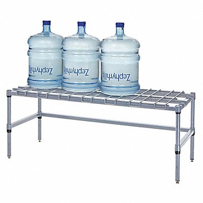QUANTUM STORAGE SYSTEMS 186014DGY Modular Dunnage Unit 60 in Overall Depth