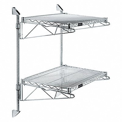 QUANTUM STORAGE SYSTEMS WC34CB2424C Wire Cantilever 24 in Overall Depth