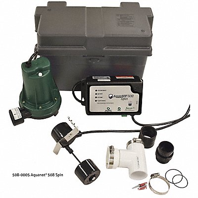 ZOELLER 5080005 Battery Backup Sump Pump 8 ft 12V DC