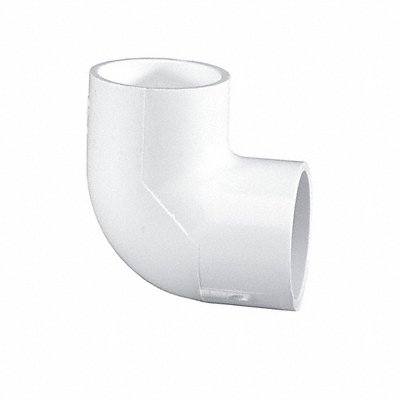 LASCO 406012BC 90 Elbow PVC 1 1/4 Socket SCH 40 White