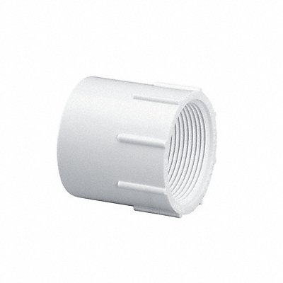 LASCO 435010BC Adaptor 1 in Schedule 40 White 450 PSI