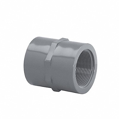 LASCO 43000745 Coupling 3/4 in Schedule 40 FNPT Grey