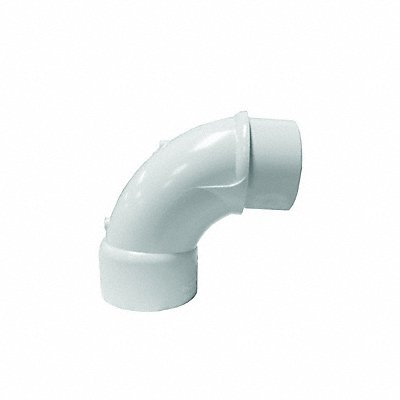 LASCO 409020SW 90 Sweep Elbow 2 in Schedule 40 White