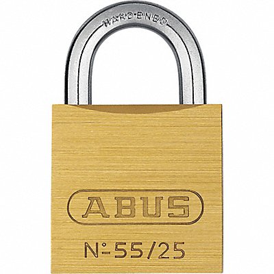 ABUS 55036 Padlock 1 1/2 in Body Height 3 Pin