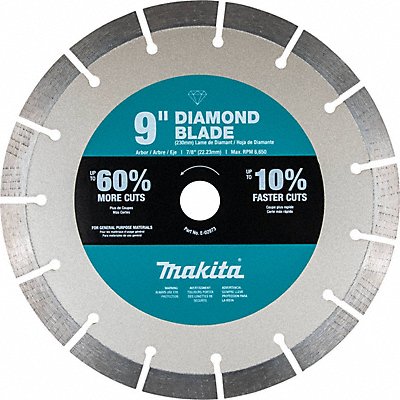MAKITA E02973 Diamond Blade 9 Segmented