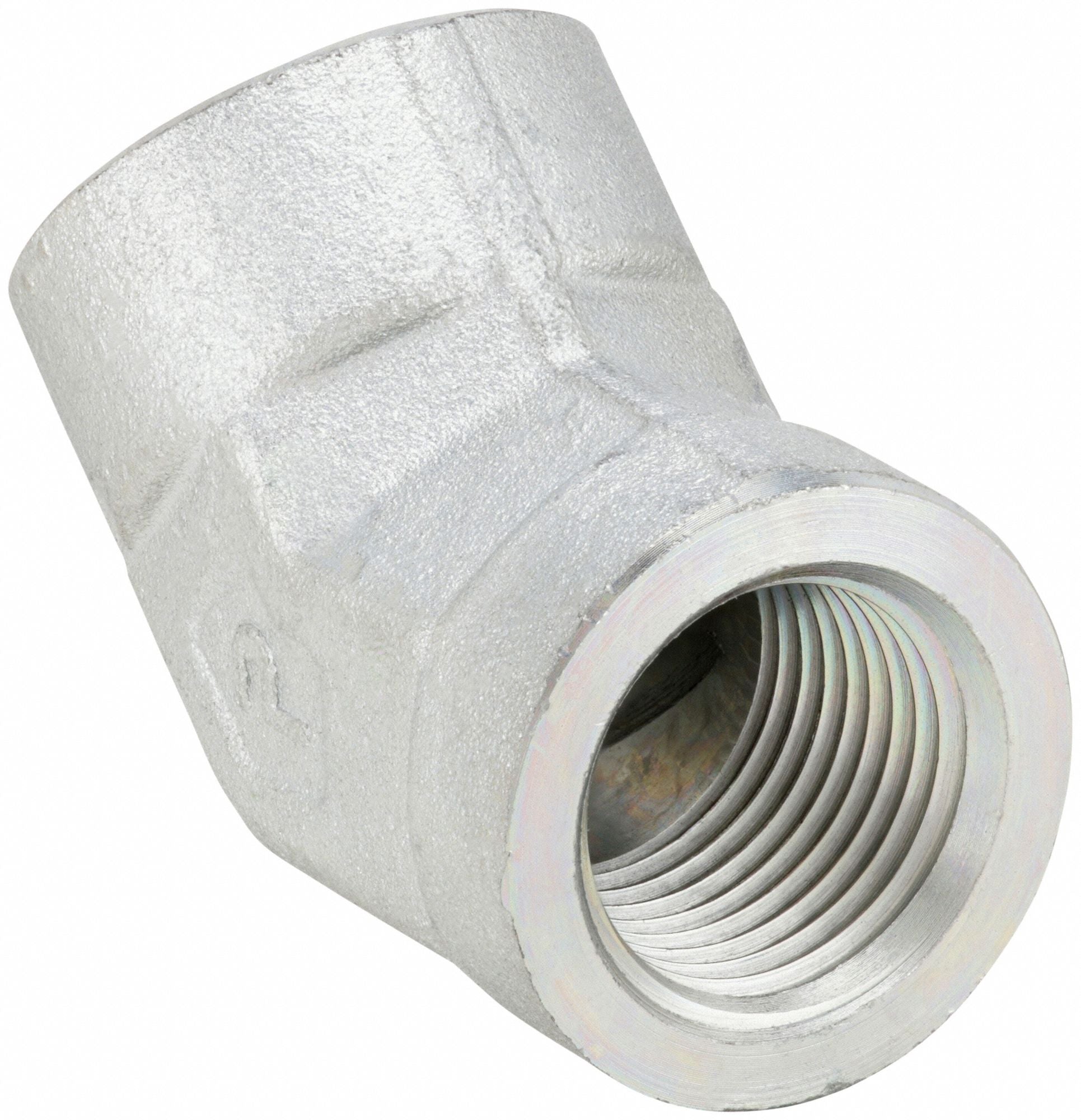 PARKER 1DD45S 45 Elbow Steel 1 in FNPT x FNPTF