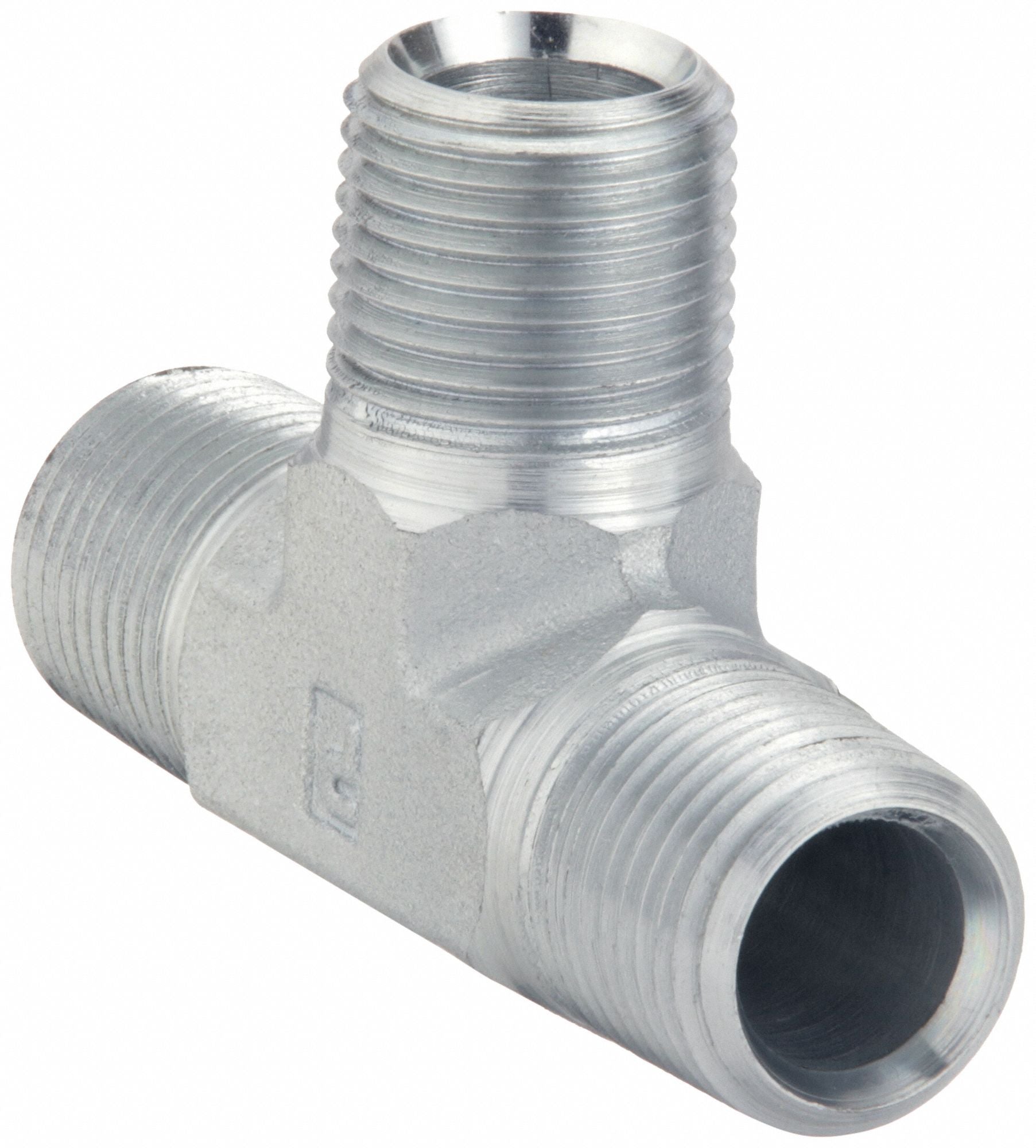 PARKER 18RRSS Tee Steel 1/8 in Pipe Size 6000 PSI