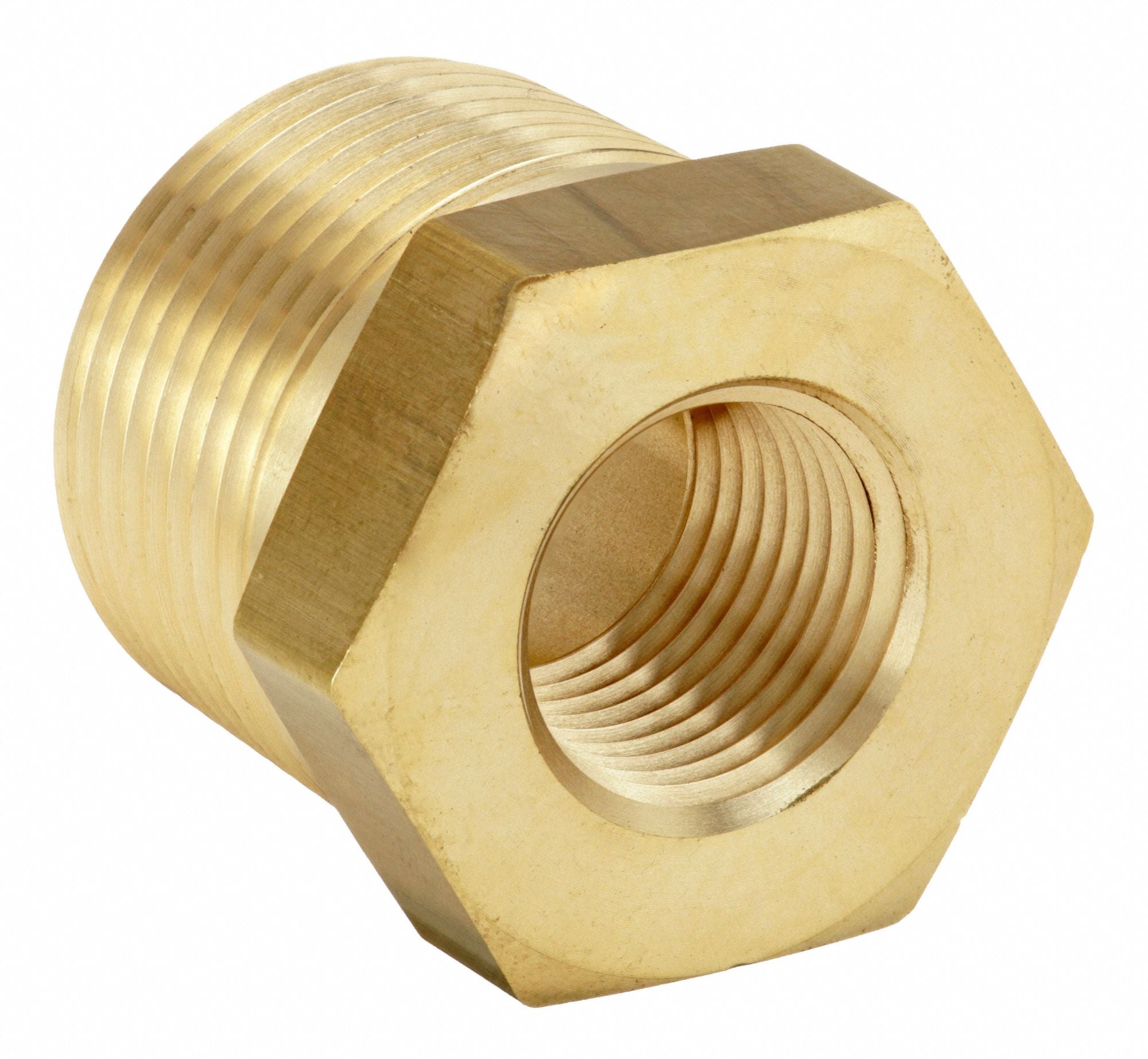 PARKER 1X12PTRB Reducing Adaptor Brass 1 x 1/2 in