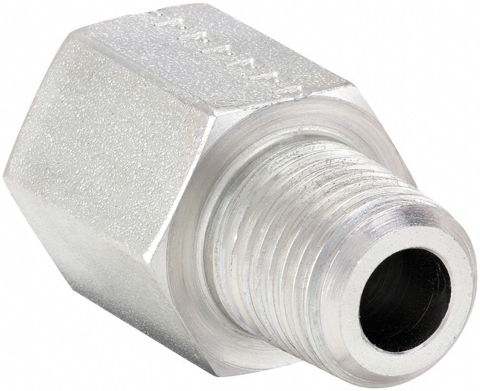 PARKER 38X38FHG4S Straight Steel 3/8 in MNPT x F BSPP