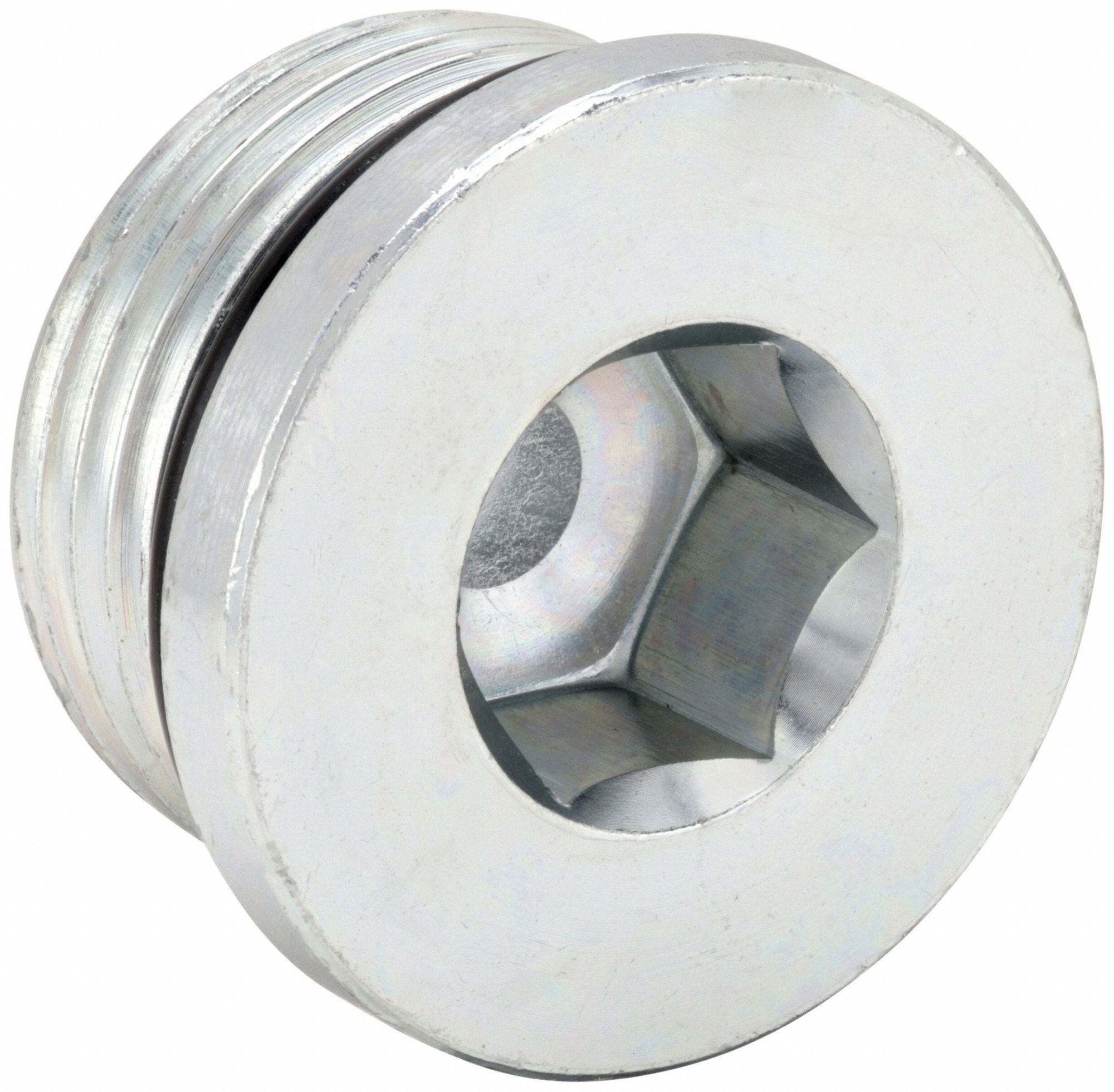 PARKER 32HP5ONS Hollow Hex Plug Steel 2 in Male SAE-ORB
