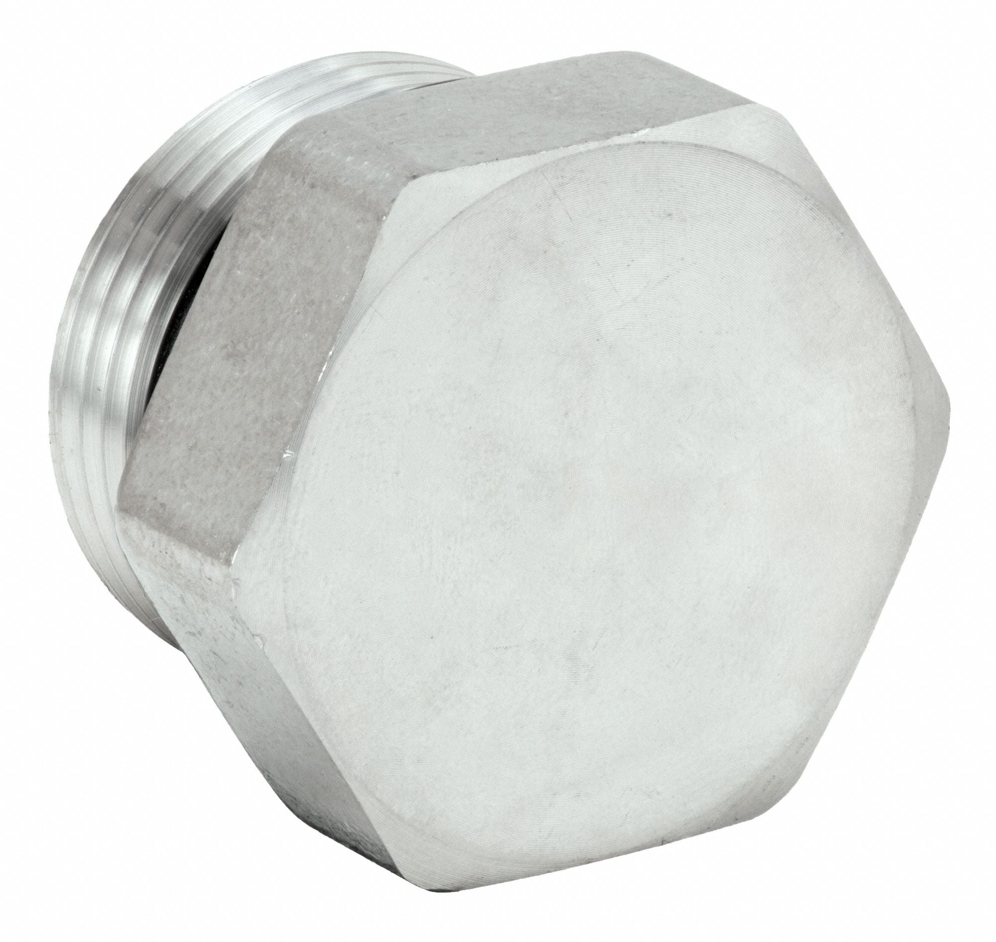 PARKER 24P5ONSS Hex Head Plug 316 SS 1 1/2 in Male SAE