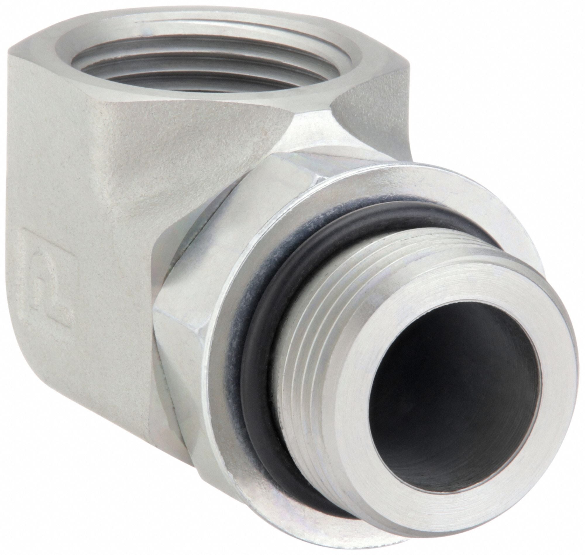 PARKER 1634AOEGS 90 Elbow Steel 1 x 3/4 in SAE x NPTF