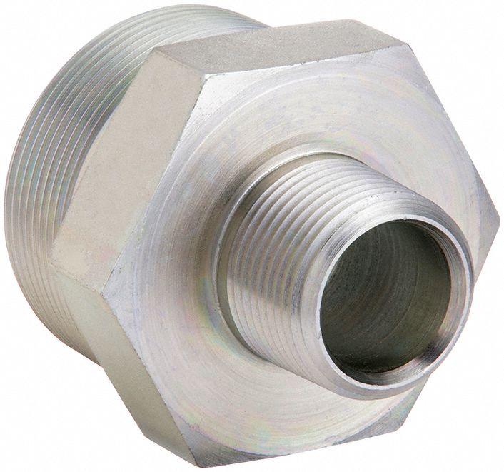 PARKER 114X1FFS Pipe Nipple Steel 1 1/4 x 1 in MNPTF