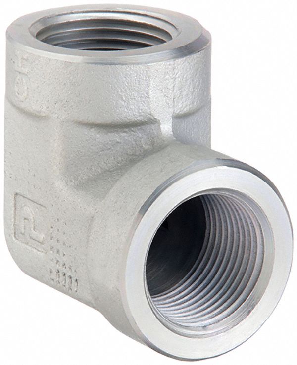 PARKER 1DDS 90 Elbow Steel 1 Pipe Size 1800 PSI