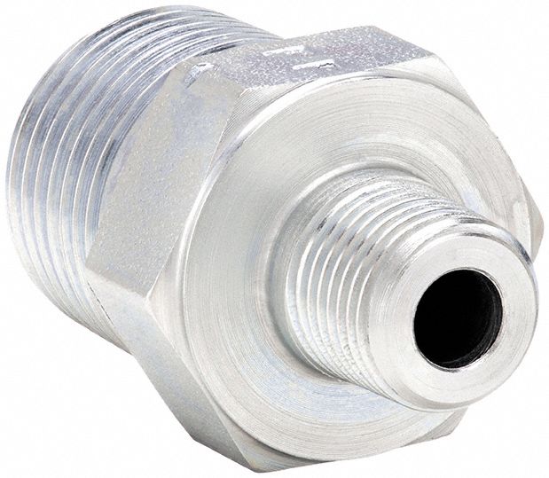 PARKER 38X14FHF3S Straight Steel 3/8 x 1/4 in BSPT x NPTF