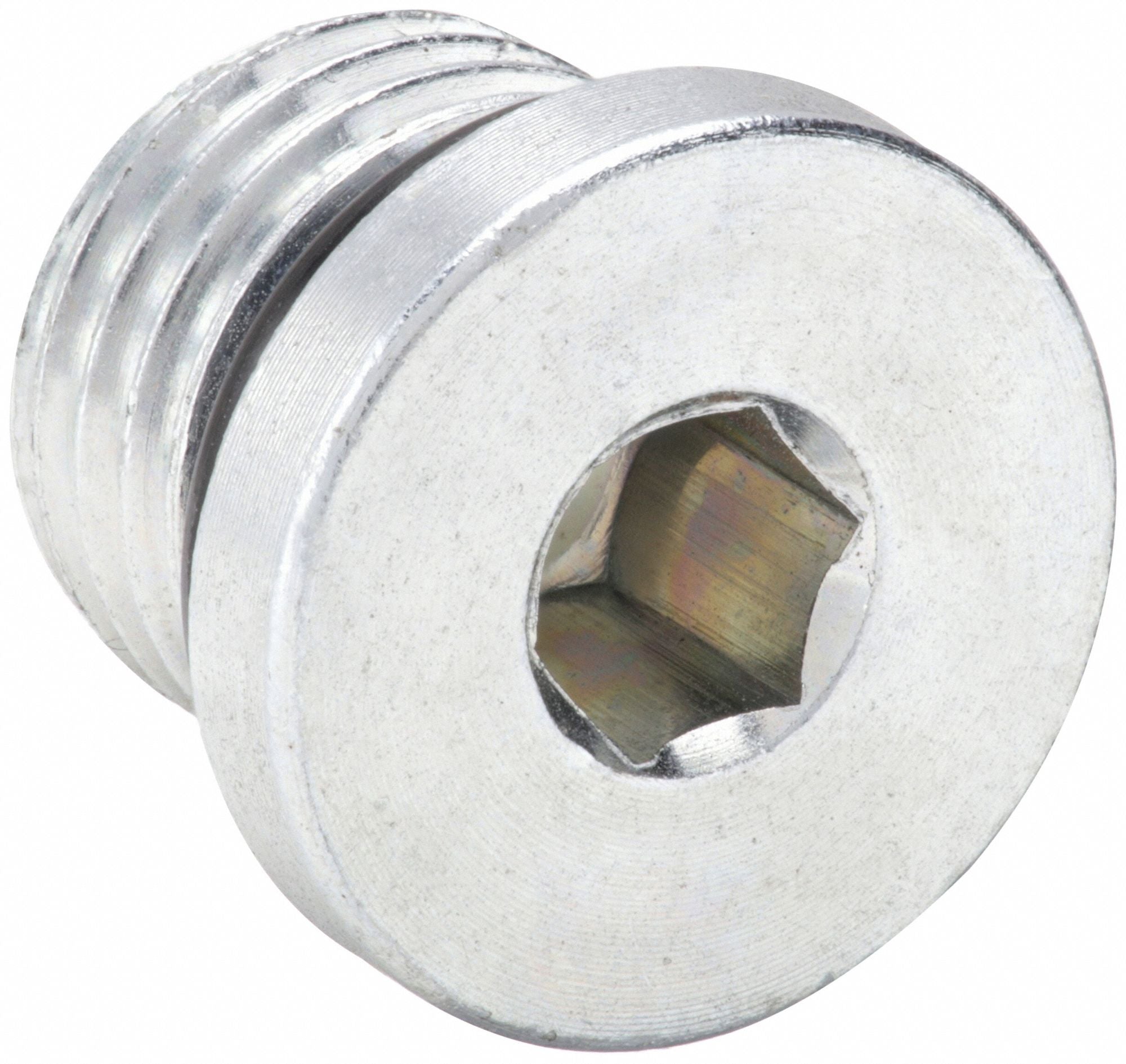 PARKER 3HP5ONS Hollow Hex Plug Steel 3/8 in Male SAE