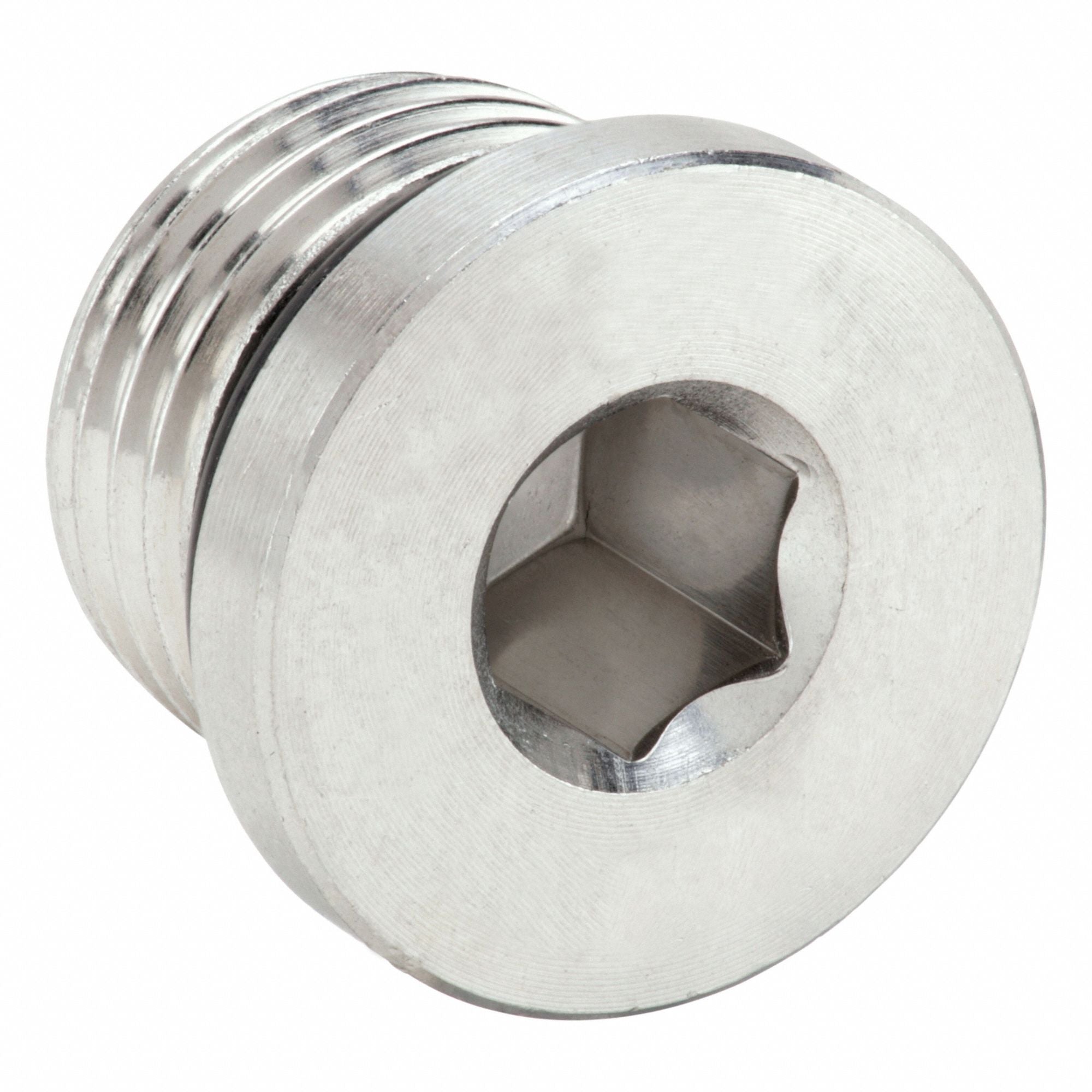 PARKER 5HP5ONSS Hollow Hex Plug 316 SS 5/16 in Male SAE