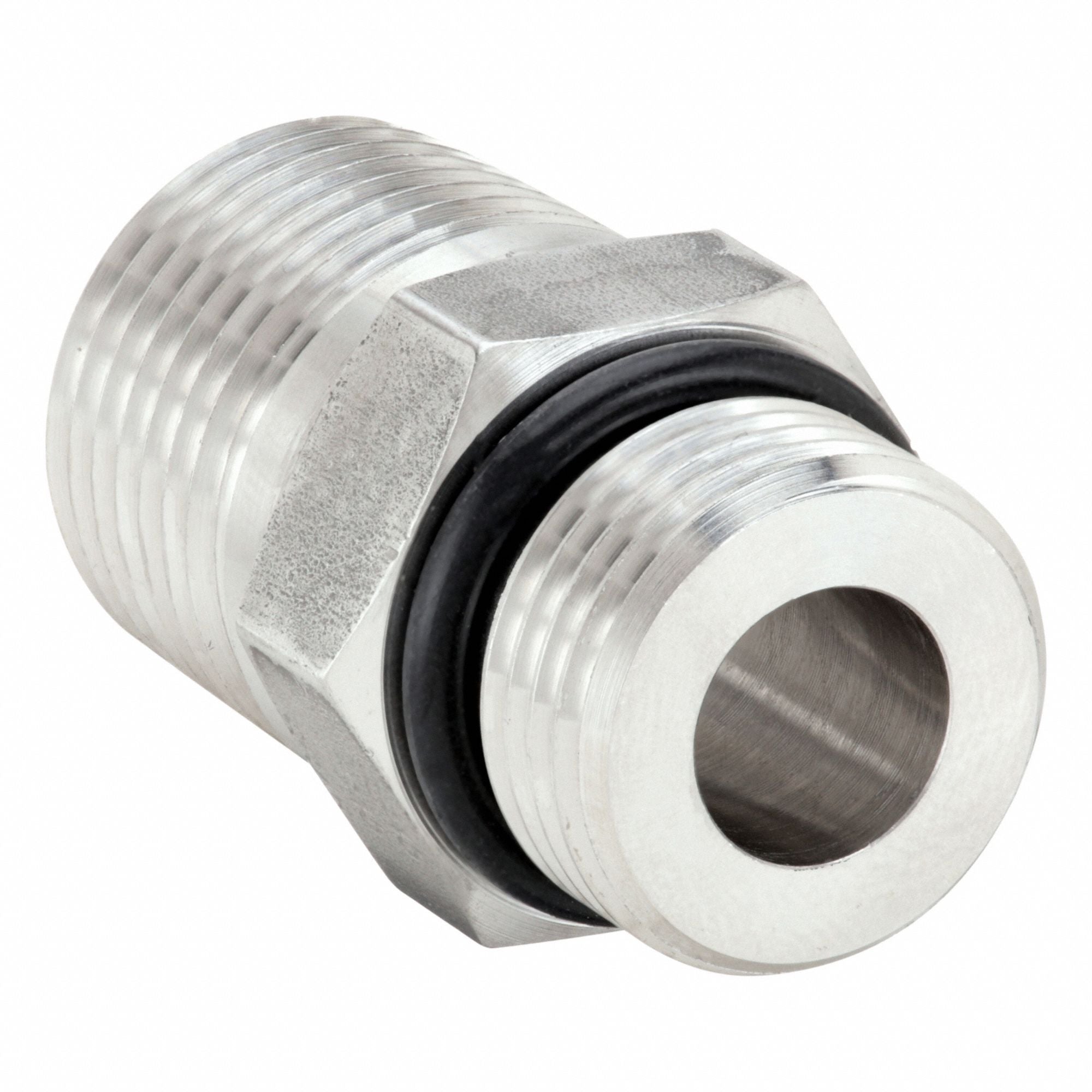 PARKER 838F5OFSS Adaptor 316 SS 1/2 x 3/8 in 6000 PSI