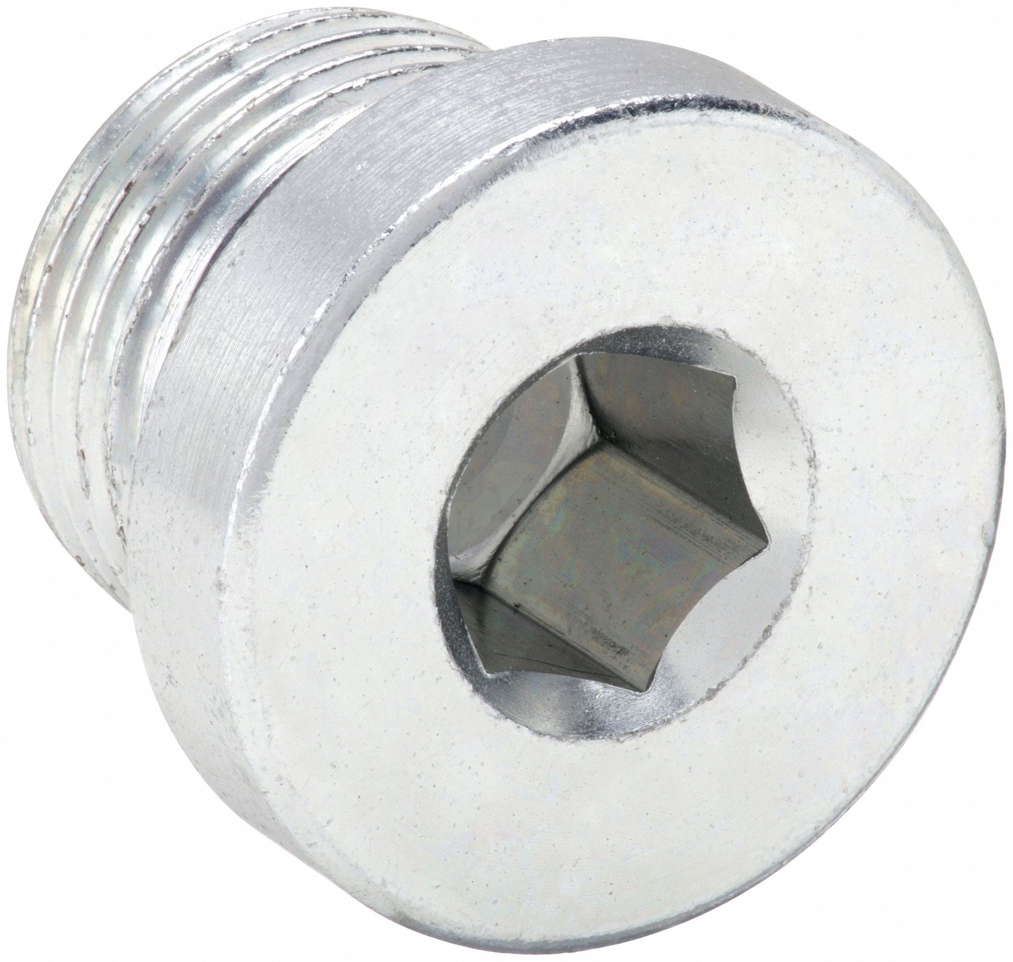 PARKER VSTI38EDEPDMCF Hollow Hex Plug Steel 3/8 in Male Metric