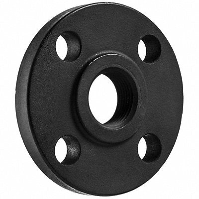 GRAINGER BULKPF485 Flange Steel Threaded 1/2 in Pipe Size