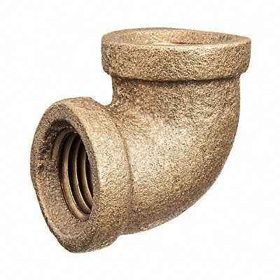 GRAINGER ZUSAPF10366 90 Elbow Brass 3/4 in F BSPT Class 125