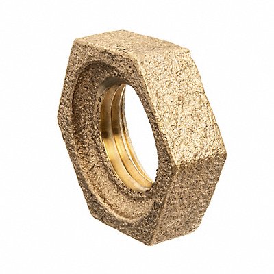 GRAINGER ZUSAPF10348 Locknut Brass 1 1/4  F BSPP Class 125
