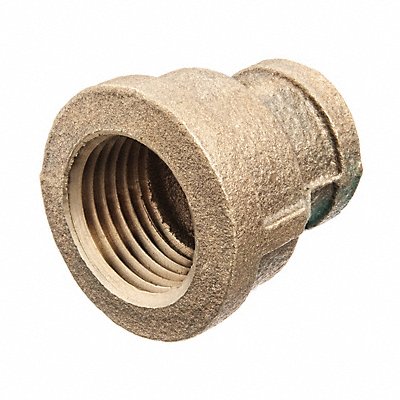 GRAINGER ZUSAPF10311 Reducing Coupling Brass 3 x 2 1/2 in