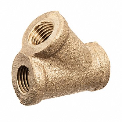 GRAINGER ZUSAPF10520 Wye Brass 1 1/4 in Pipe Size FNPT
