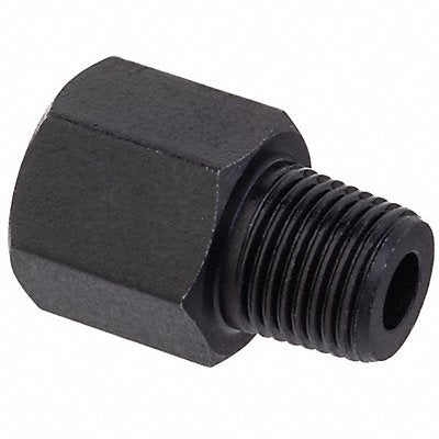 GRAINGER ZUSAPF9081 Adaptor Black Zinc-Plated Brass 1/2 in