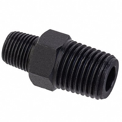 GRAINGER ZUSAPF9096 Reducing Hex Nipple Brass 1/2 x 1/4 in