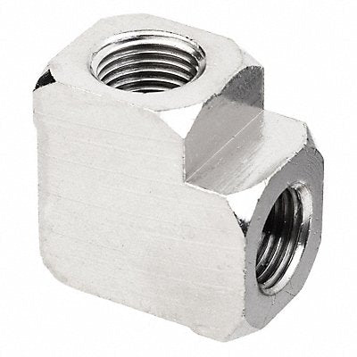 GRAINGER ZUSAPF9041 90 Elbow Nickel-Plated Brass 1/2 in