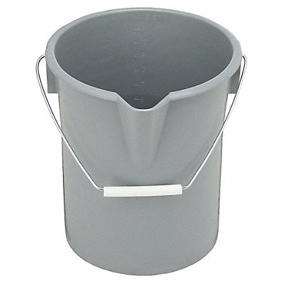 SKILCRAFT 7240000000000 Bucket 3 gal Grey