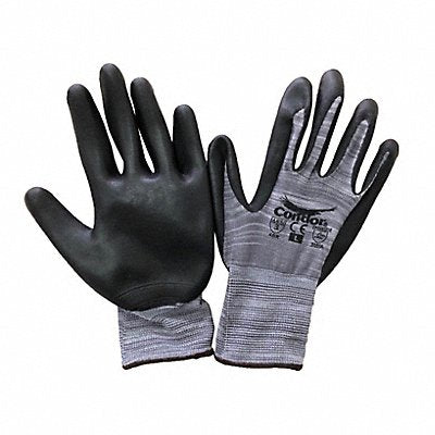 CONDOR 60VY86 Coated Gloves 3XL Nylon Nitrile PR