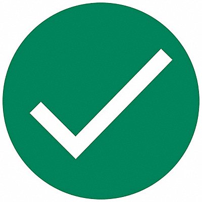 CONDOR 60WC53 Safety Marking Label 6 in x 6 in