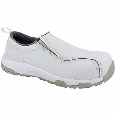 NAUTILUS SAFETY FOOTWEAR 16079W Loafer Shoe W 9 White PR