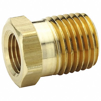 PARKER 209P84 Hex Bushing Brass 1/4 x 1/2 in NPT