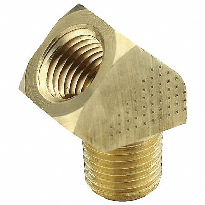 PARKER 2214P1212 45 Extruded Street Elbow Brass 3/4 in